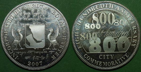 Liverpool 800th Anniversary Medal