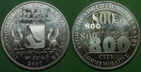 Liverpool 800th Anniversary Medal