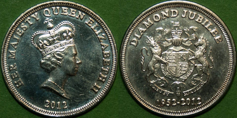 2012 Elizabeth II Diamond Jubilee medallion