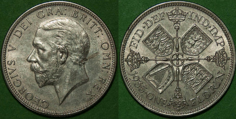 Image of a George the Fifth florin coin