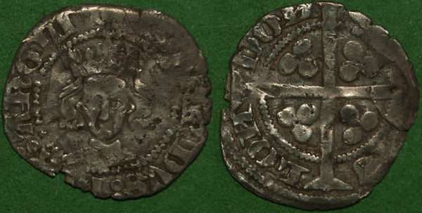 Edward III Pre-Treaty Penny, A/C Mule, London