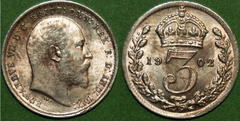 1902 Threepence