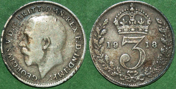 1918 Threepence
