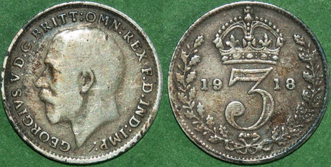 1918 Threepence