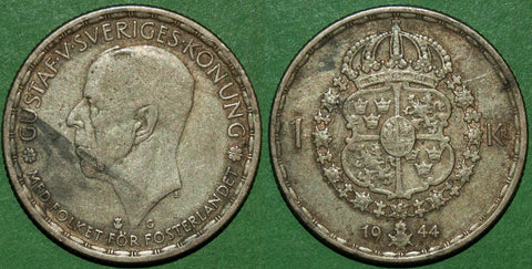 Sweden 1944 One Krona