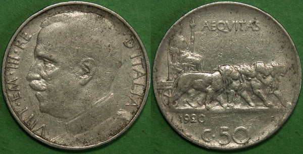 Italy 1920R 50 Centesimi
