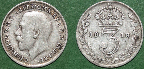 1919 Threepence