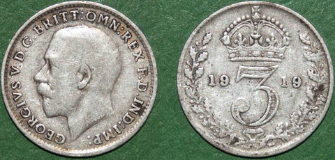 1919 Threepence