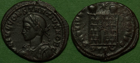 Constantius II Follis, Trier