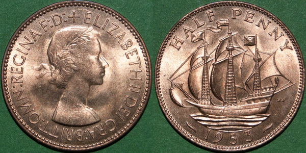 1953 Halfpenny