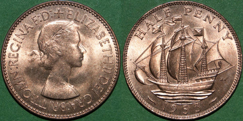 1953 Halfpenny