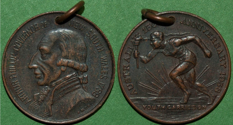 Australia 150th Anniversary Medal (1938)