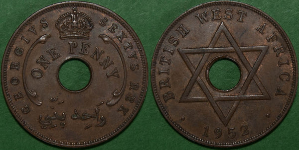 British West Africa 1952 Penny