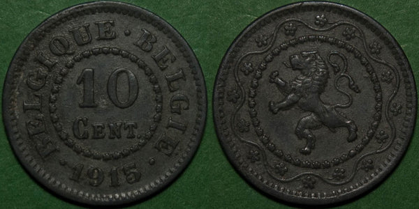 Belgium 1915 10 Centimes