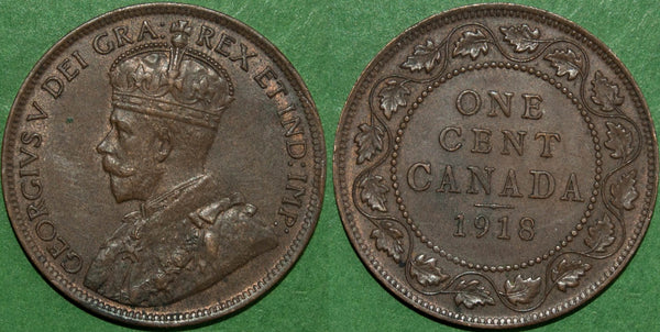 Canada 1918 One Cent