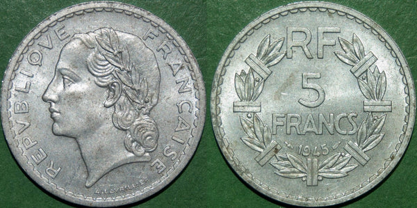 France 1945 Five Francs