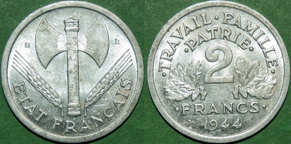 France 1944B Two Francs