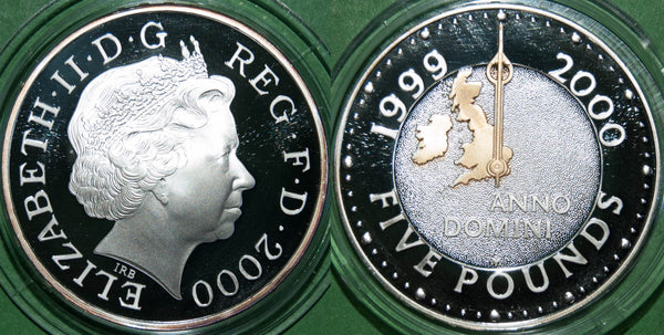 2000 Five Pounds Silver (0.999) Proof