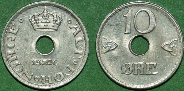 Norway 1926 Ten Ore
