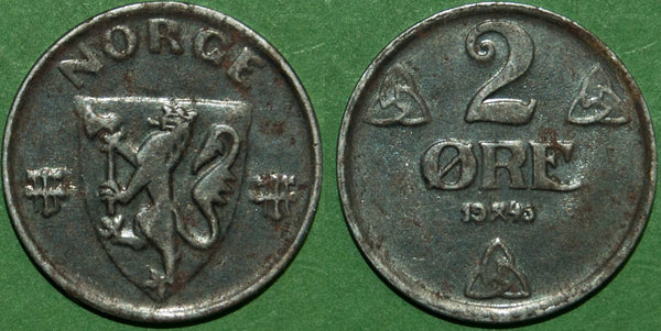 Norway 1945 Two Ore
