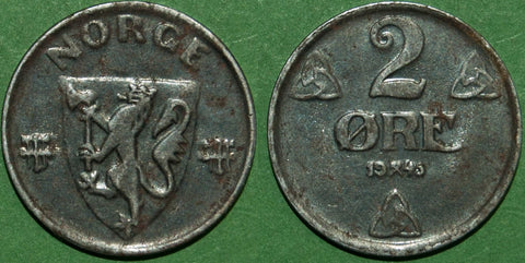 Norway 1945 Two Ore