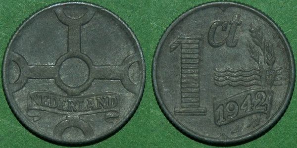 Netherlands 1942 One Cent