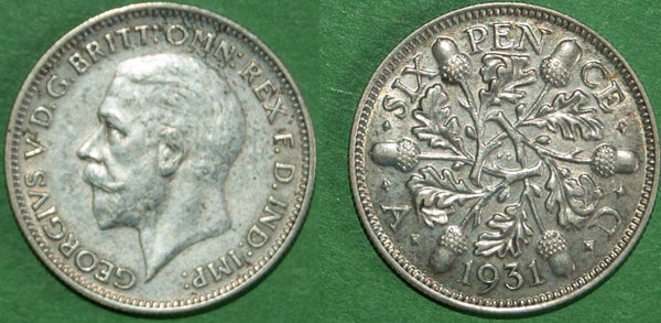 1931 Sixpence