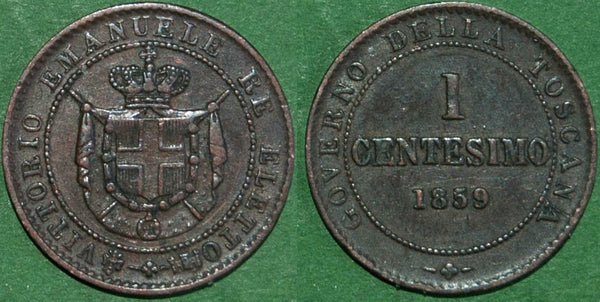 Tuscany 1859 One Centesimo