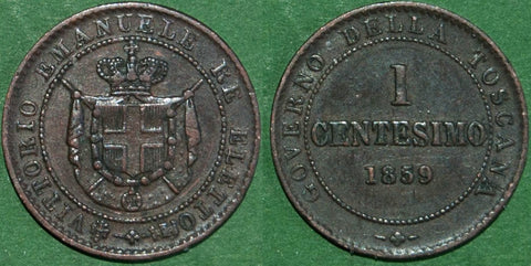 Tuscany 1859 One Centesimo
