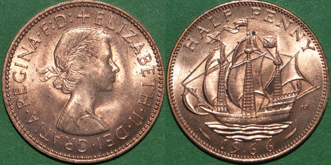 1966 Halfpenny
