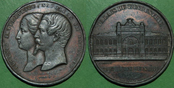 France Medal Napoleon III & Eugenie