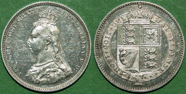 1887 Jubilee Head Shilling