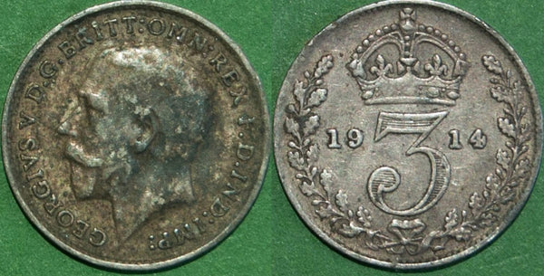 1914 Threepence