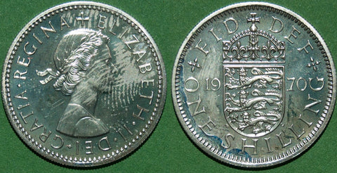 1970E Proof Shilling