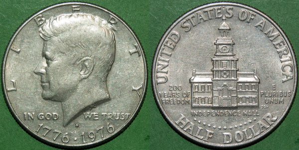 USA 1976D Half Dollar