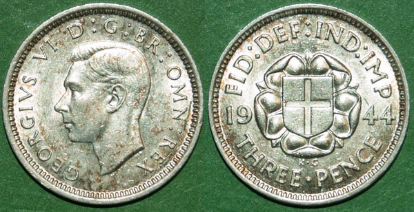 1944 Threepence
