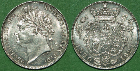 1821 Sixpence