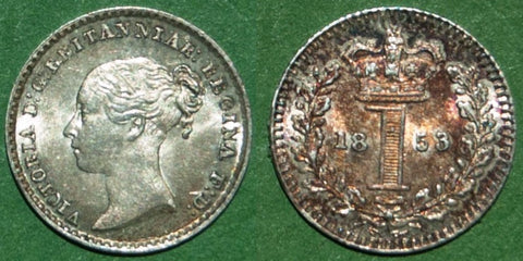 1853 Maundy Penny