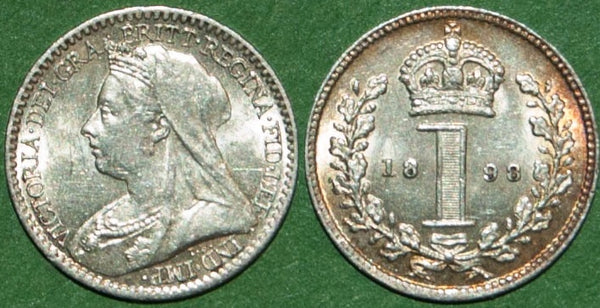 1898 Maundy Penny