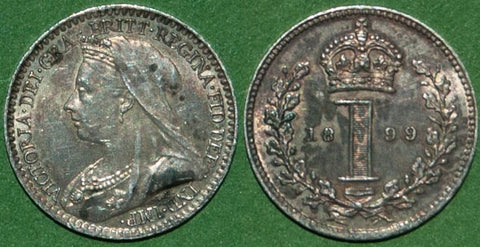 1899 Maundy Penny