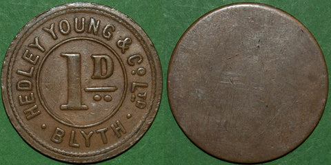 Hedley Young (Blyth) Penny Token