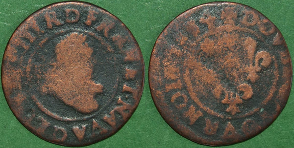 France 1634 Double Tournois, Lyon