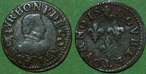 France 1605-14 Double Tournois, Chateau Regnault