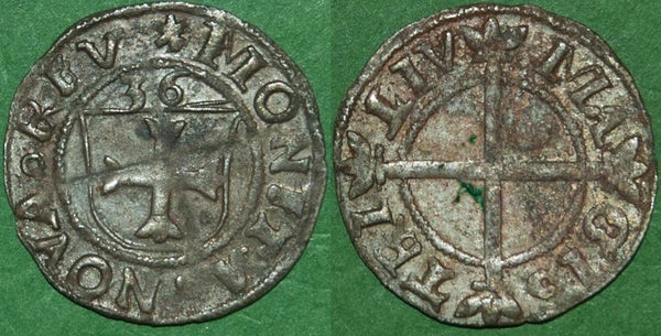 Livonian Order 1536 Schilling