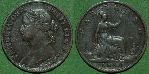 1884 Farthing