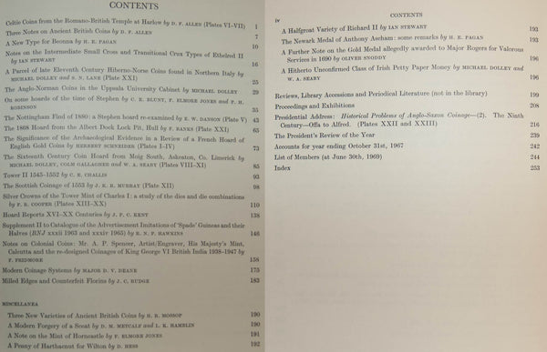 British Numismatic Journal vol.XXXVII (1968)