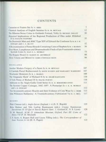 British Numismatic Journal vol.48 1978