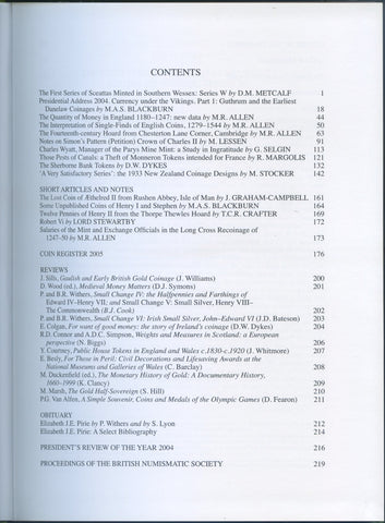 British Numismatic Journal vol.66 1996
