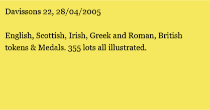 Davissons 22, 28/04/2005