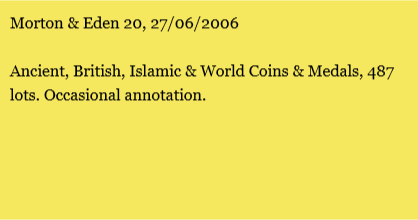 Morton & Eden 20, 27/06/2006